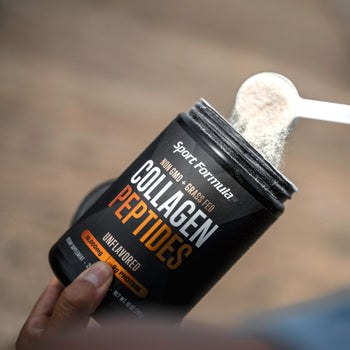 A customer’s testimonial image, showcasing their positive experience with our Sport Formula product.