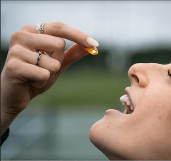 A customer’s testimonial image, showcasing their positive experience with our Sport Formula product.