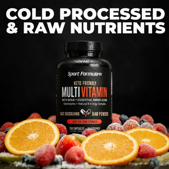 Fast-Absorbing Multivitamin Powder Capsules | Sport Formula 99