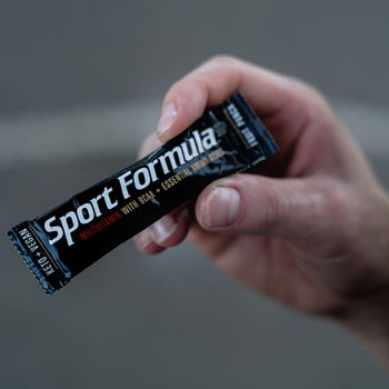 A customer’s testimonial image, showcasing their positive experience with our Sport Formula product.